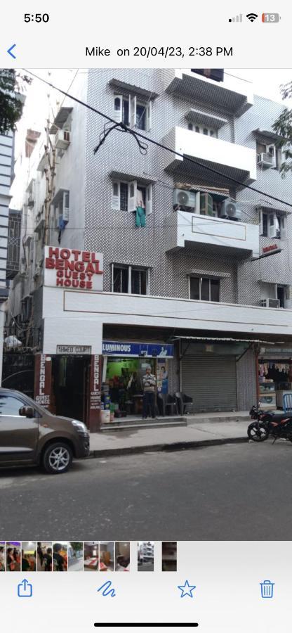 Hotel Bengal -100M From Park Circus 7 Point Kolkata Eksteriør bilde